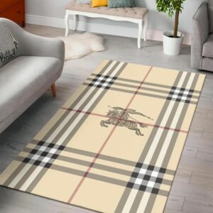 Burberry Area Luxury Fashion Brand Rug Home Decor Door Mat Area Carpet