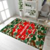 Supreme Bape Jungle Camo Area Luxury Fashion Brand Rug Home Decor Door Mat Area Carpet