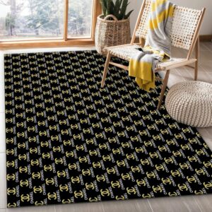 Chanel Area For Christmas Bed Luxury Fashion Brand Rug Door Mat Home Decor Area Carpet