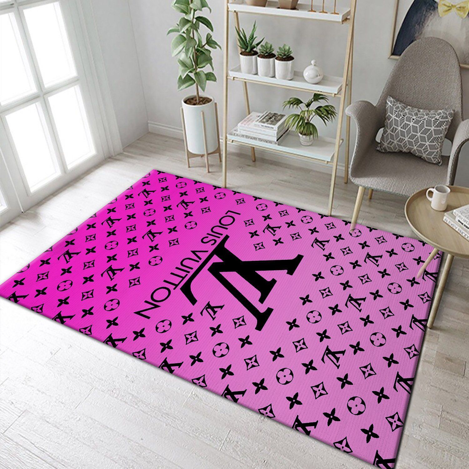 Louis Vuitton Area Fn Christmas The Luxury Fashion Brand Rug Door Mat Home Decor Area Carpet