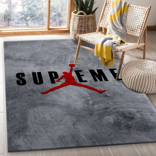 Jordan Supreme Bed Luxury Fashion Brand Rug Door Mat Area Carpet Home Decor