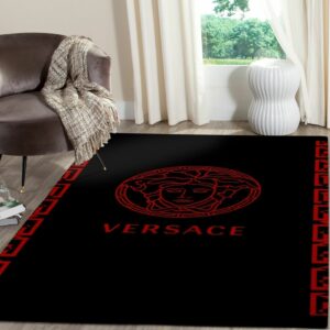 Versace Area Luxury Fashion Brand Rug Door Mat Home Decor Area Carpet