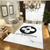 Louis Vuitton Bed Luxury Fashion Brand Rug Home Decor Area Carpet Door Mat