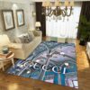 Gucci Art Monument Class Art Luxury Fashion Brand Rug Home Decor Door Mat Area Carpet