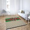 Gucci Colorful Snake Area Christmas The Luxury Fashion Brand Rug Area Carpet Home Decor Door Mat