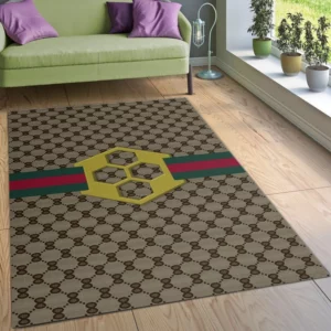 Gucci Multicolor Luxury Fashion Brand Rug Home Decor Door Mat Area Carpet