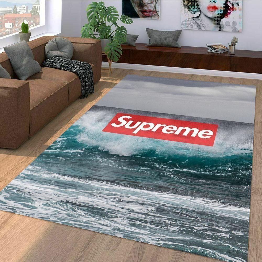 Supreme Area Luxury Fashion Brand Rug Door Mat Area Carpet Home Decor