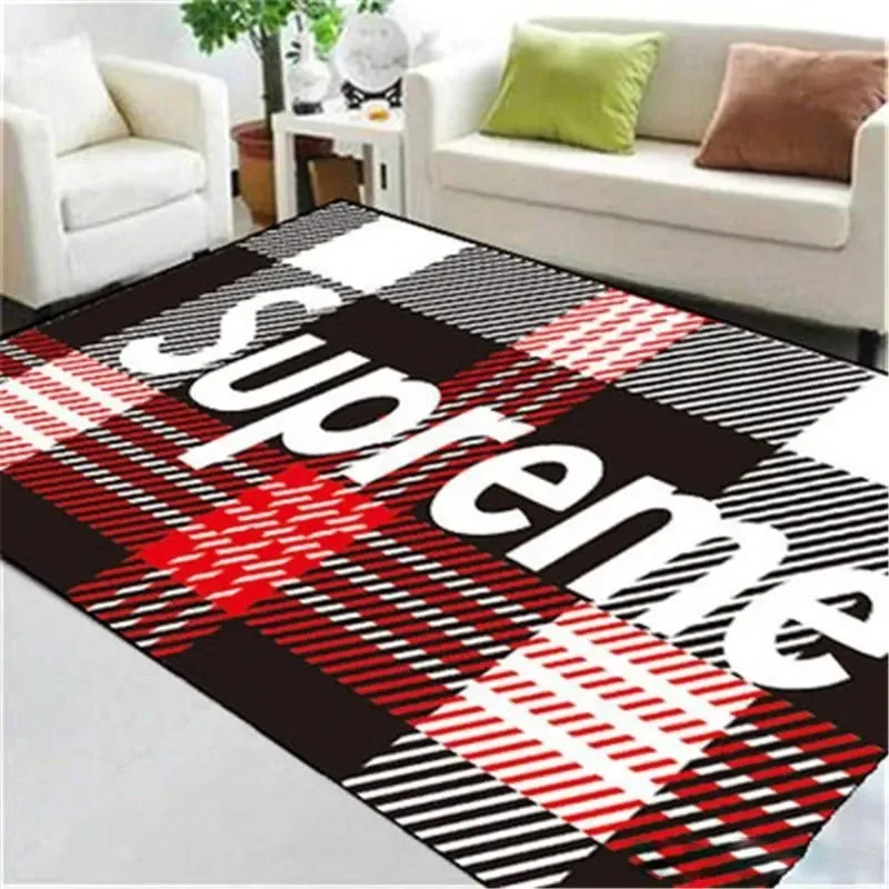 Supreme Area Luxury Fashion Brand Rug Home Decor Door Mat Area Carpet