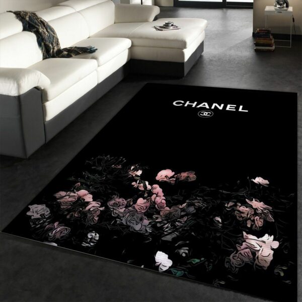 Chanel Area Luxury Fashion Brand Rug Door Mat Area Carpet Home Decor