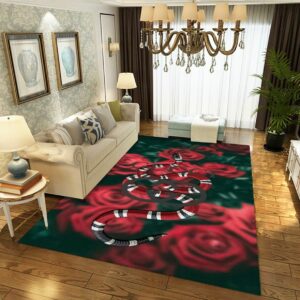 Gucci Ver Area Luxury Fashion Brand Rug Area Carpet Home Decor Door Mat