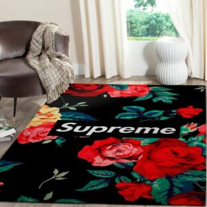 Supreme Area Luxury Fashion Brand Rug Door Mat Home Decor Area Carpet