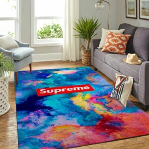 Supreme Area Luxury Fashion Brand Rug Area Carpet Door Mat Home Decor