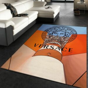 Versace Christmas Luxury Fashion Brand Rug Door Mat Area Carpet Home Decor