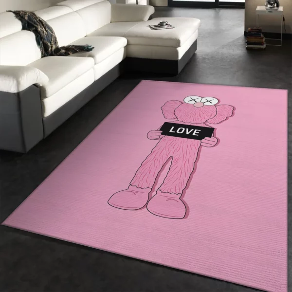 Kaws Luxury Fashion Brand Rug Home Decor Area Carpet Door Mat