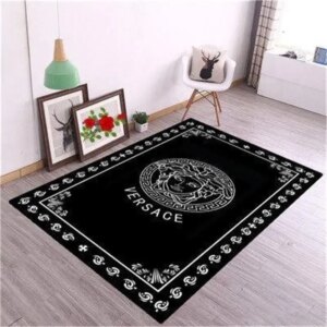 Versace Area Luxury Fashion Brand Rug Area Carpet Home Decor Door Mat