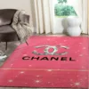 Chanel Twinkle Pinky Luxury Fashion Brand Rug Door Mat Home Decor Area Carpet