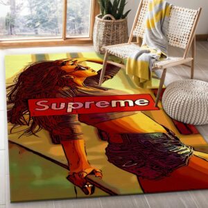 Supreme Christmas Luxury Fashion Brand Rug Door Mat Home Decor Area Carpet