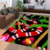 Gucci Snake Mat Luxury Fashion Brand Rug Area Carpet Door Mat Home Decor