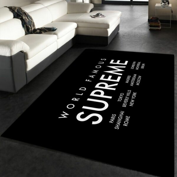 World Famo Supreme Area Fn The D Cor Luxury Fashion Brand Rug Door Mat Area Carpet Home Decor