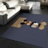 Gucci And Mickey Area Fn Christmas The Luxury Fashion Brand Rug Area Carpet Door Mat Home Decor