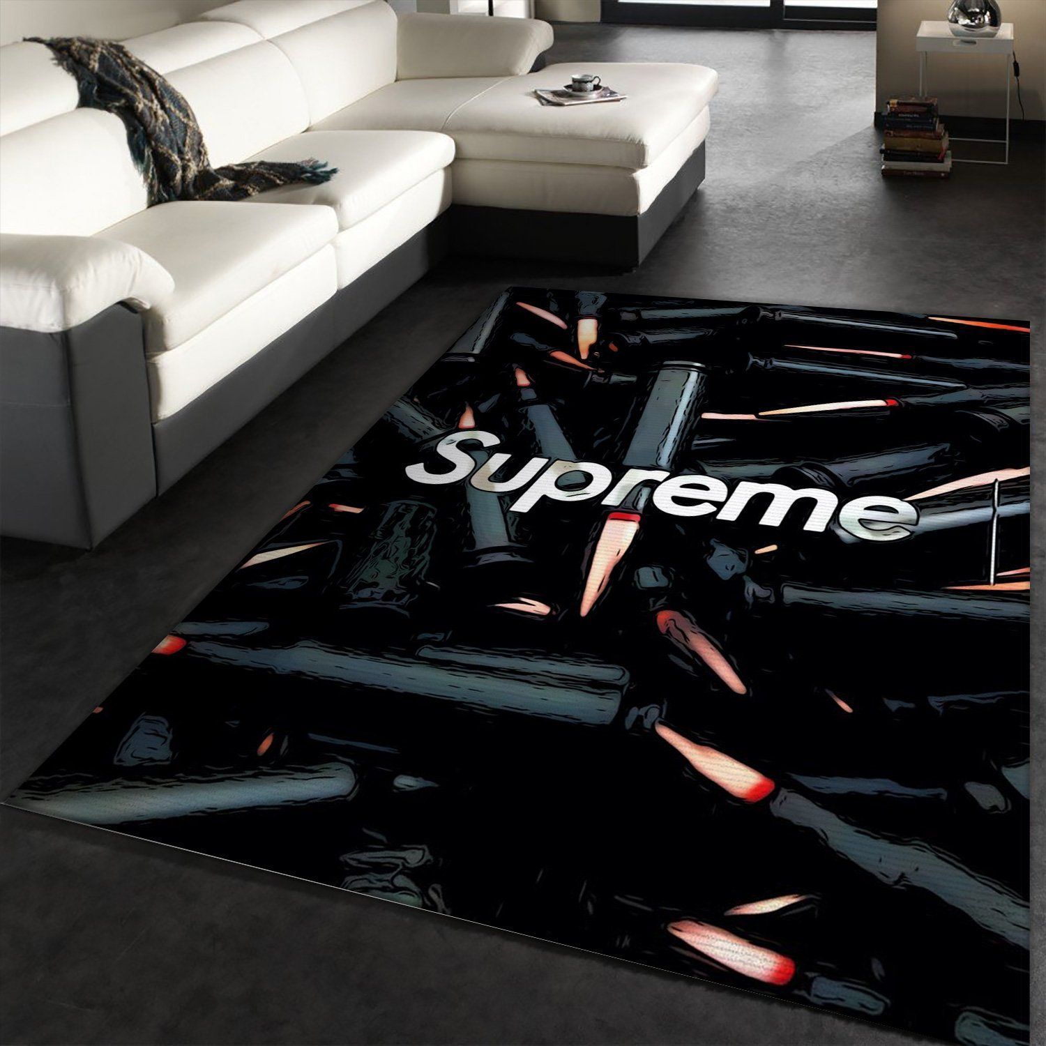 Supreme Christmas Luxury Fashion Brand Rug Home Decor Area Carpet Door Mat