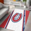 Montreal Canadienss Nhl Hockey Team Logo Type 7108 Rug Living Room Home Decor Area Carpet