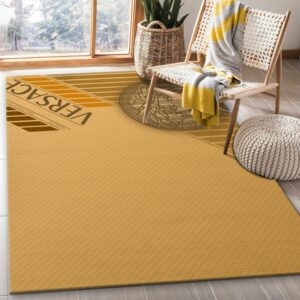 Versace Ver Area Luxury Fashion Brand Rug Area Carpet Home Decor Door Mat