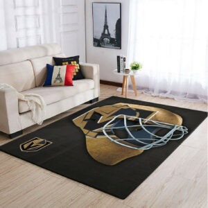 Vegas Golden Knights Nhls Team Logo Style Type 7117 Rug Area Carpet Living Room Home Decor