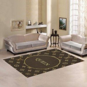 Louis Vuitton And Queen Area Christmas The Luxury Fashion Brand Rug Area Carpet Door Mat Home Decor