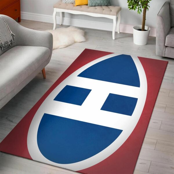 Montreal Canadiens Nhl Ice Hockey Team Logo Type 7130 Rug Home Decor Living Room Area Carpet