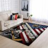 Vegas Golden Knights Nhls American Flag Mickey Type 7154 Rug Home Decor Area Carpet Living Room