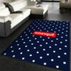 Supreme X Cdg Rectangle Bed Luxury Fashion Brand Rug Door Mat Area Carpet Home Decor