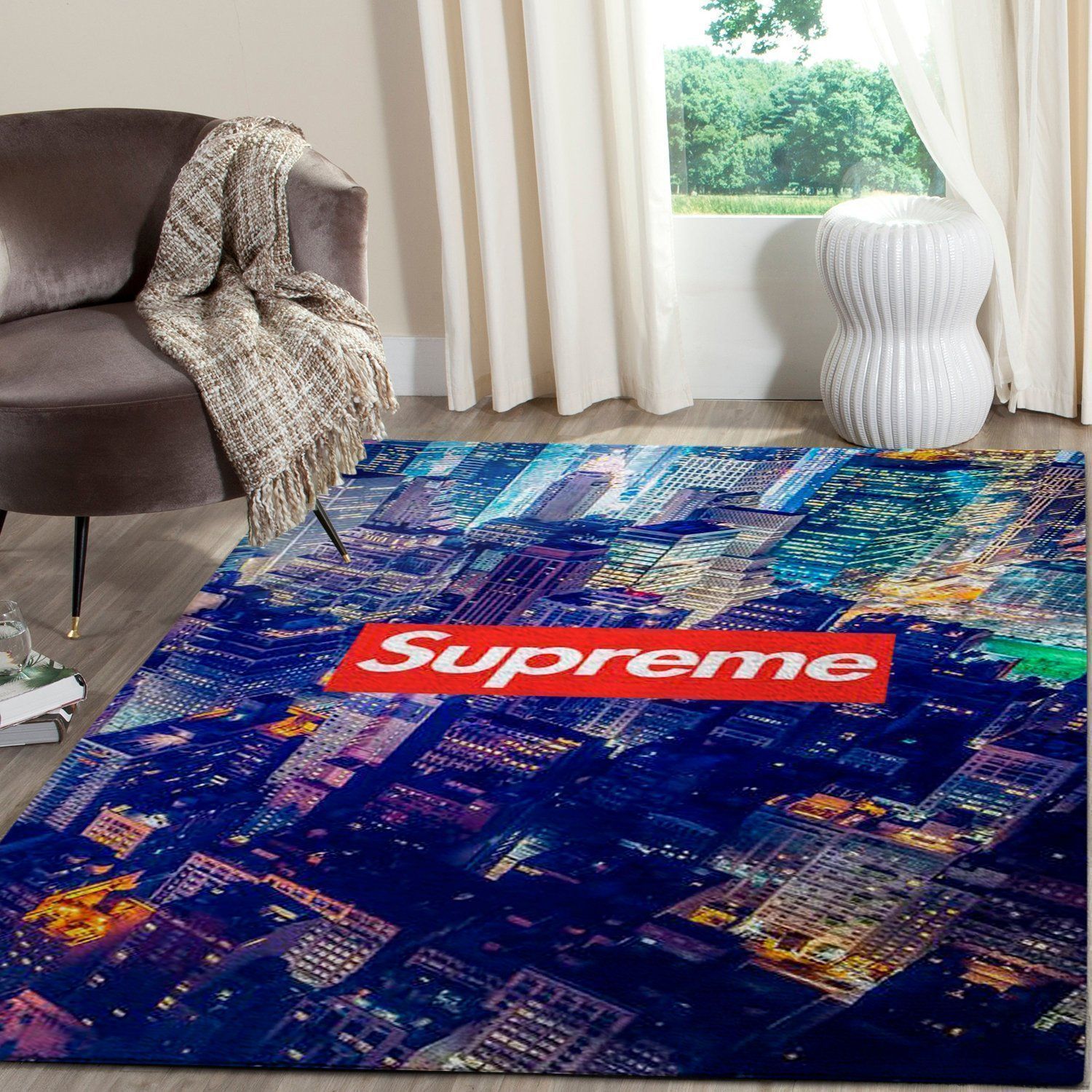 Supreme Area Luxury Fashion Brand Rug Door Mat Home Decor Area Carpet