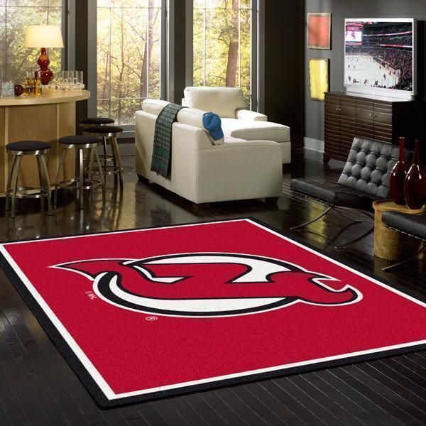 New Jersey Devilss Nhl Ice Hockey Team Custom Type 7224 Rug Area Carpet Home Decor Living Room