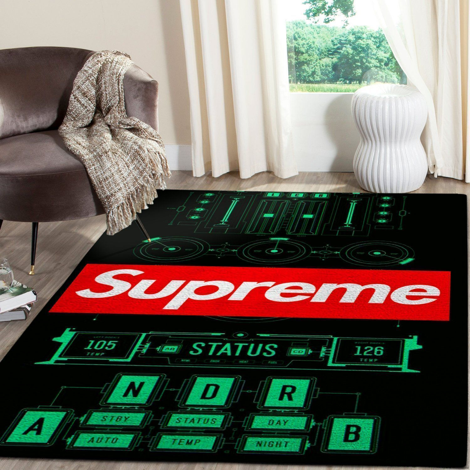 Supreme Area Luxury Fashion Brand Rug Home Decor Area Carpet Door Mat