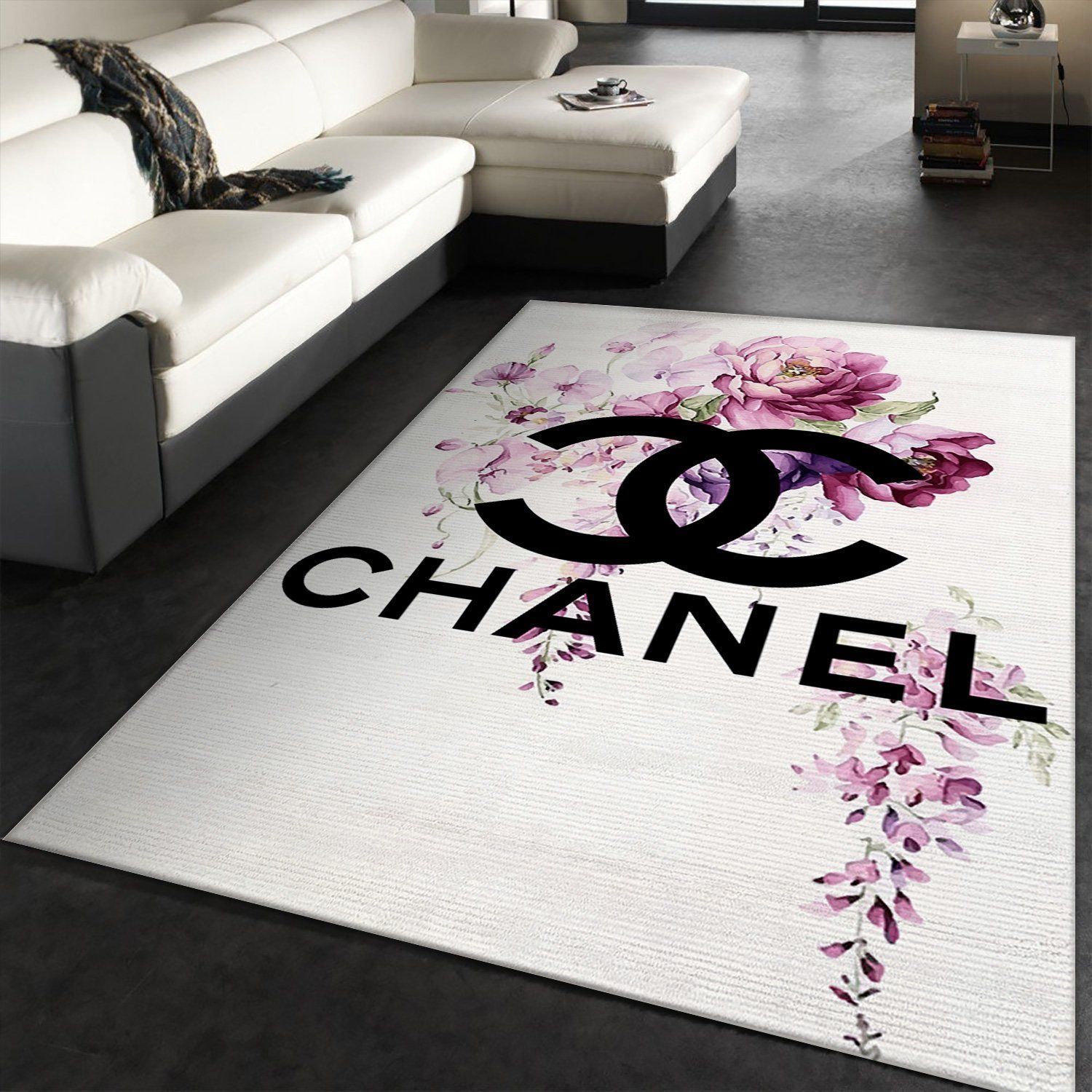 Chanel Area Fn The Luxury Fashion Brand Rug Home Decor Door Mat Area Carpet