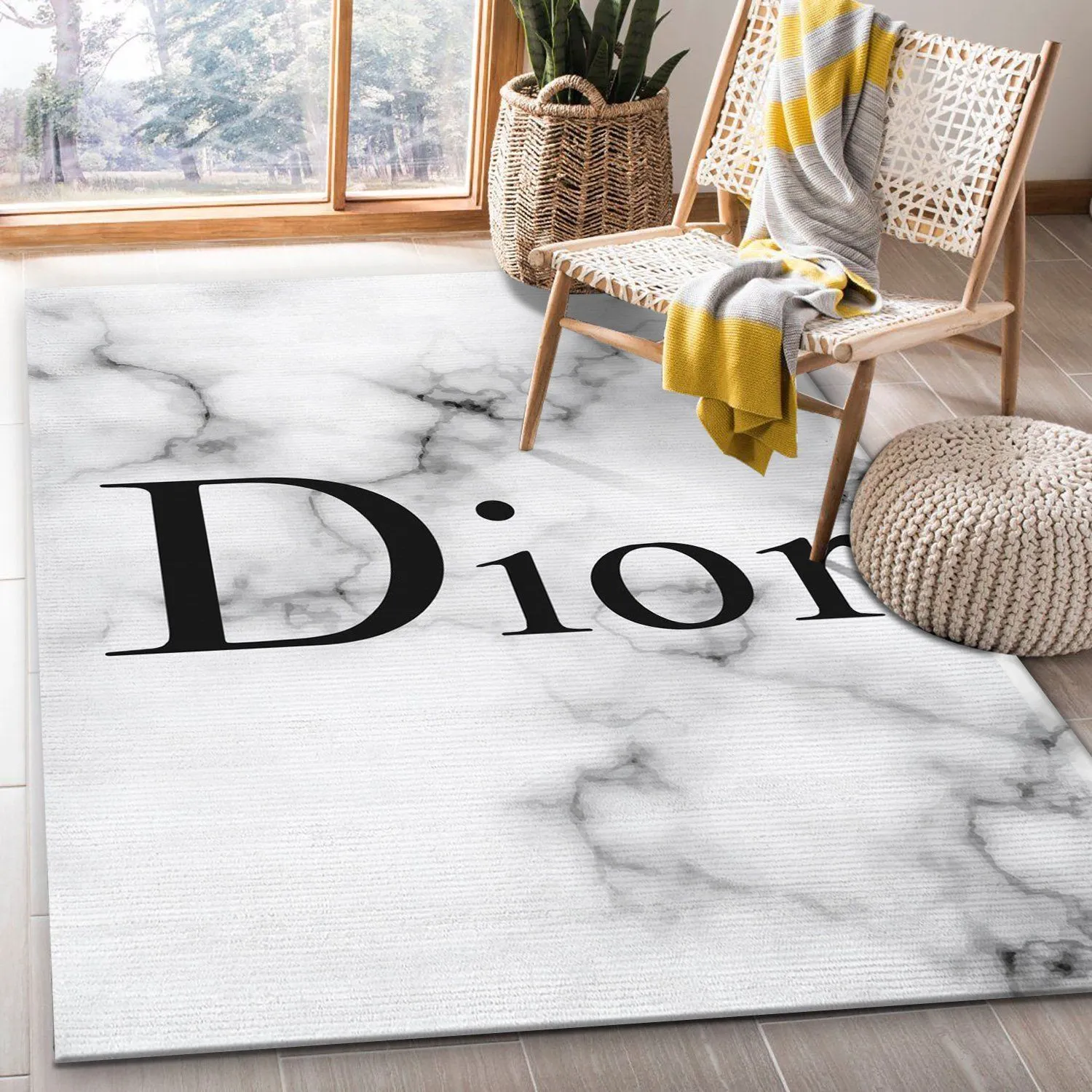 Dior Luxury Fashion Brand Rug Area Carpet Door Mat Home Decor