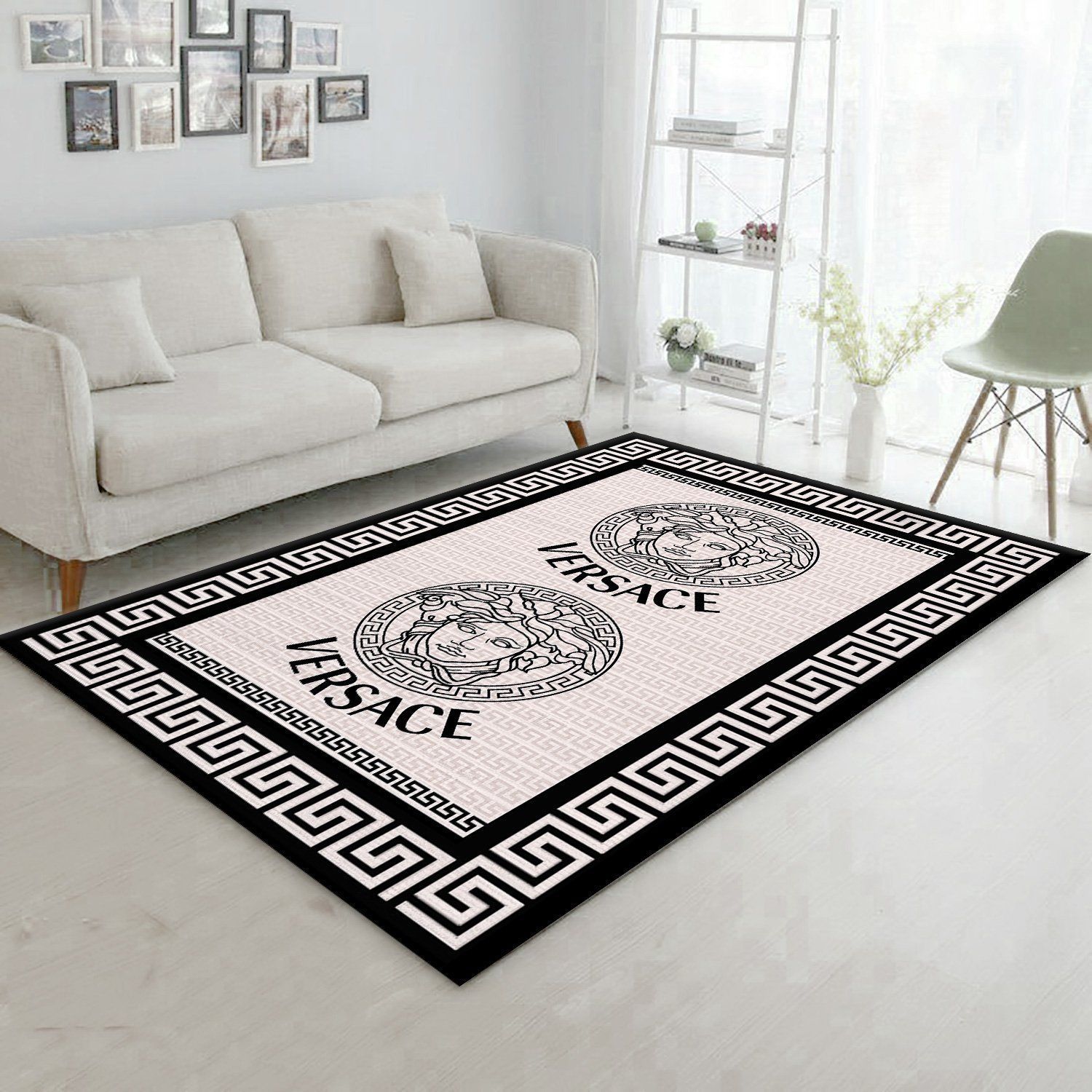 Versace Combine The Two S Area Fn The Luxury Fashion Brand Rug Area Carpet Home Decor Door Mat