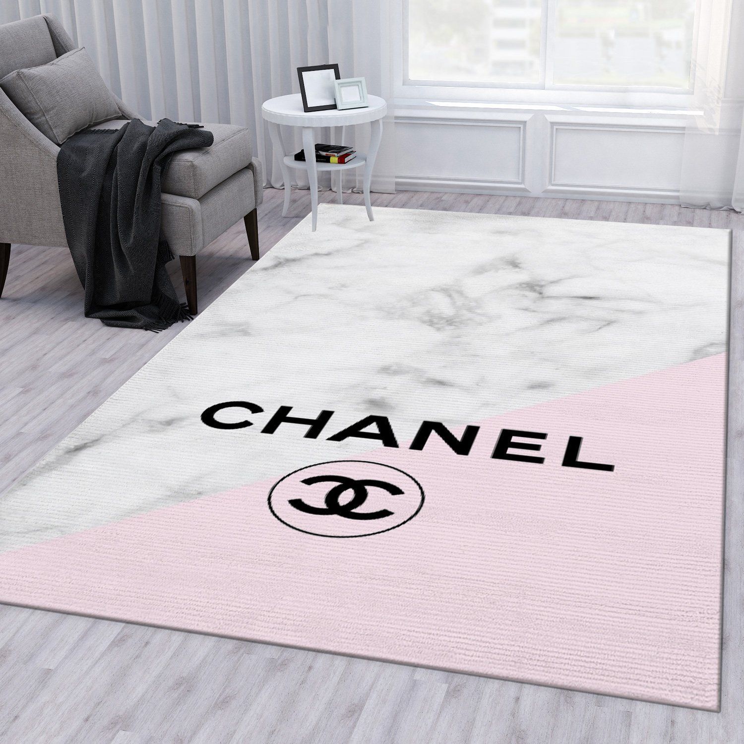 Chanelbed Luxury Fashion Brand Rug Area Carpet Home Decor Door Mat