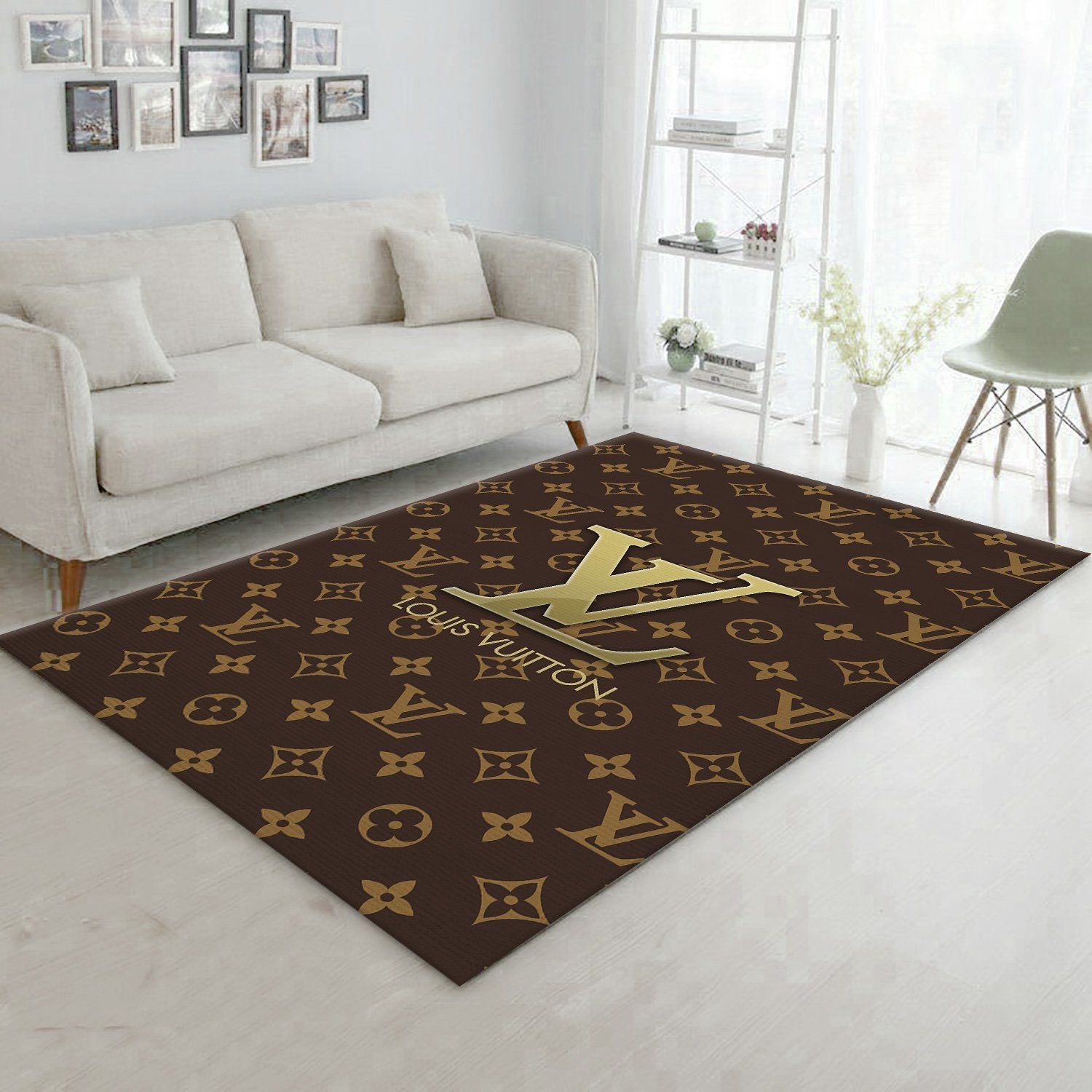 Louis Vuitton X Supreme Area Fn The Luxury Fashion Brand Rug Door Mat Home Decor Area Carpet