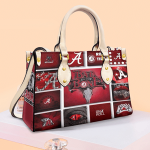 Alabama Crimson Tide 4 Women Leather Hand Bag