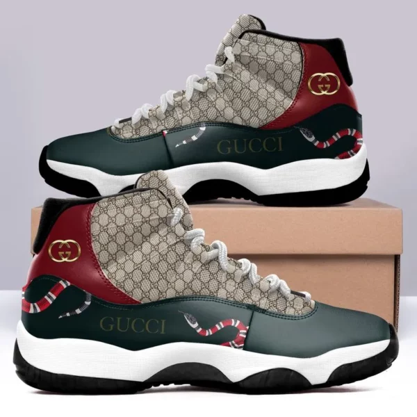 Gucci Air Jordan 11 Luxury Fashion Sneakers Sport Shoes