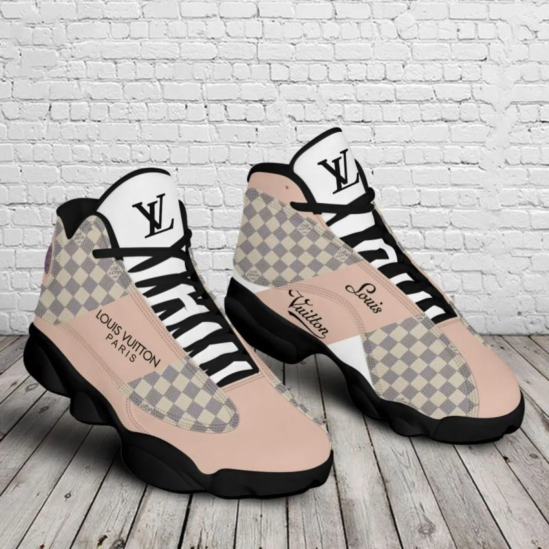 Louis Vuitton LV Air Jordan 13 Shoes Trending Luxury Fashion Sneakers