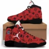 Louis Vuitton Supreme Red LV Air Jordan 13 Shoes Fashion Sneakers Trending Luxury