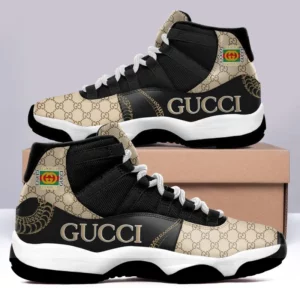 Gucci Logo Air Jordan 11 Luxury Sport Sneakers Fashion Shoes