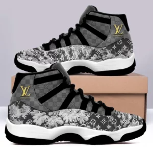 Grey Louis Vuitton Air Jordan 11 Fashion Shoes Luxury Sneakers Sport