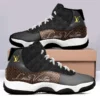 Louis Vuitton Black Brown Air Jordan 11 Sport Sneakers Luxury Shoes Fashion