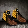 Louis Vuitton Brown Yellow Air Jordan 13 Fashion Shoes Luxury Trending Sneakers