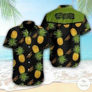 Aerosmith Pineapple Hawaiian Shirt