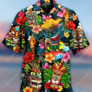 Tiki Tiki Awesome Hawaiian Shirt